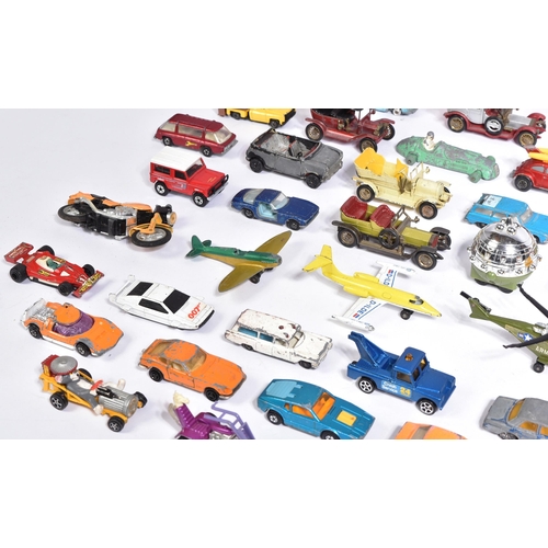 223 - Diecast - a collection of assorted vintage diecast model cars and other vehicles to include Corgi To... 