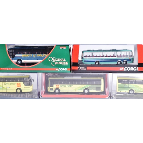 226 - Diecast - a collection of x10 Corgi Original Omnibus 1/76 scale boxed diecast model buses to include... 