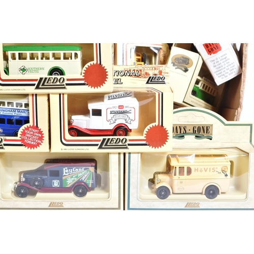 228 - Diecast - a collection of approximately x50 assorted Lledo Day Gone and other diecast model cars and... 