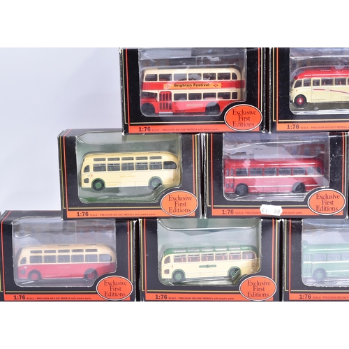 231 - Diecast - a collection of x12 Gilbow EFE Exclusive First Editions boxed diecast model buses to inclu... 