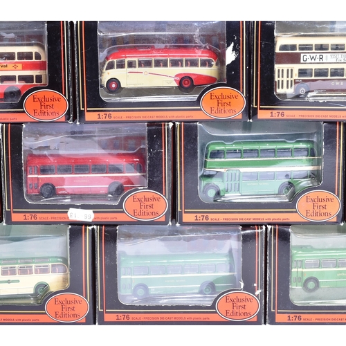 231 - Diecast - a collection of x12 Gilbow EFE Exclusive First Editions boxed diecast model buses to inclu... 