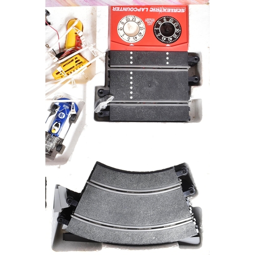 234 - Scalextric - an original vintage Hornby Scalextric 500 slot car racing set No. C538. The set contain... 