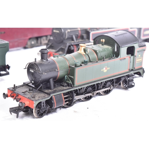 235 - Model Railway - a collection of x4 OO gauge trainset locomotive engines from various makers, compris... 