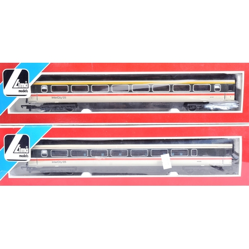 239 - Model Railway - a collection of x5 Lima OO gauge InterCity 125 trainset locomotive and coaches, comp... 