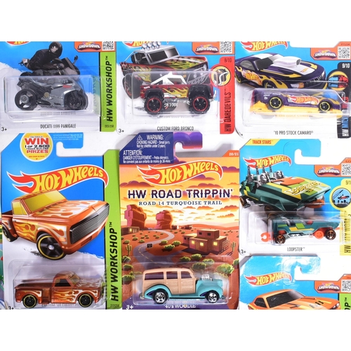 243 - Hot Wheels - Mattel - a collection of x20 assorted 2010s Mattel made HotWheels carded diecast models... 