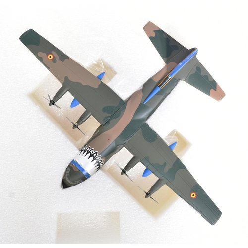 244 - Diecast - a vintage Hogan 1/200 scale Belgium Air Force Lockheed C-130 Hercules, item no. 6412. Hous... 