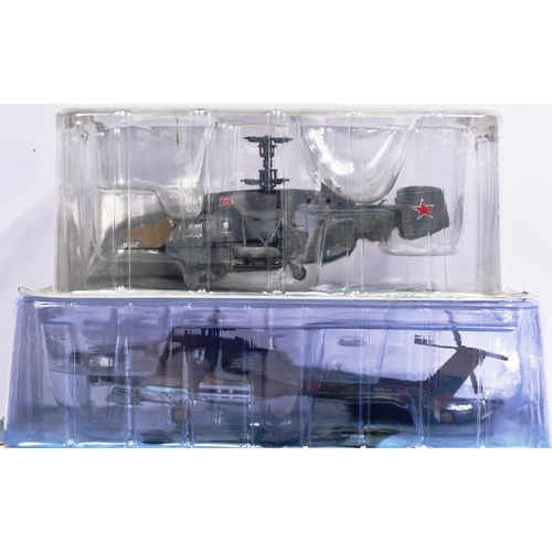 247 - Diecast - collection of x7 vintage helicopter diecast from AMER/COM and Easy Model. To include: a Po... 