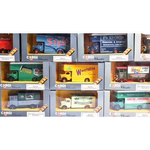 249 - Diecast - a collection of x20 vintage Corgi diecast models to include; C858/11 Thornycroft J Type Bu... 