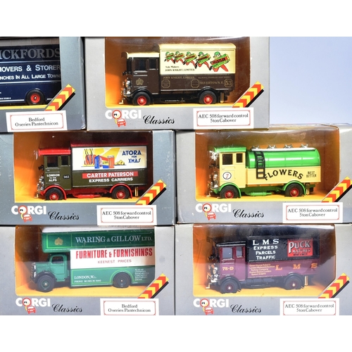 249 - Diecast - a collection of x20 vintage Corgi diecast models to include; C858/11 Thornycroft J Type Bu... 