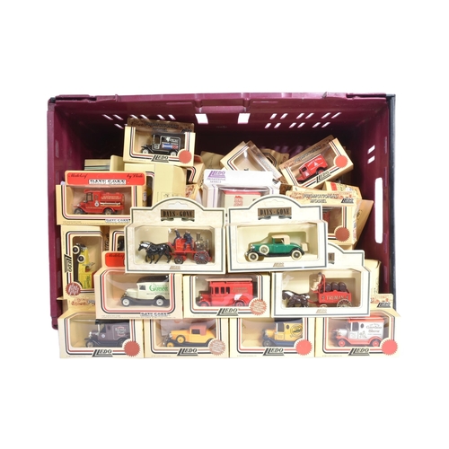 259 - Diecast - a collection of approximately x50 assorted Lledo Day Gone and other diecast model cars and... 