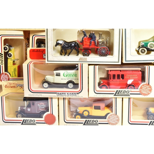 259 - Diecast - a collection of approximately x50 assorted Lledo Day Gone and other diecast model cars and... 