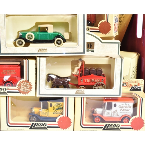 259 - Diecast - a collection of approximately x50 assorted Lledo Day Gone and other diecast model cars and... 