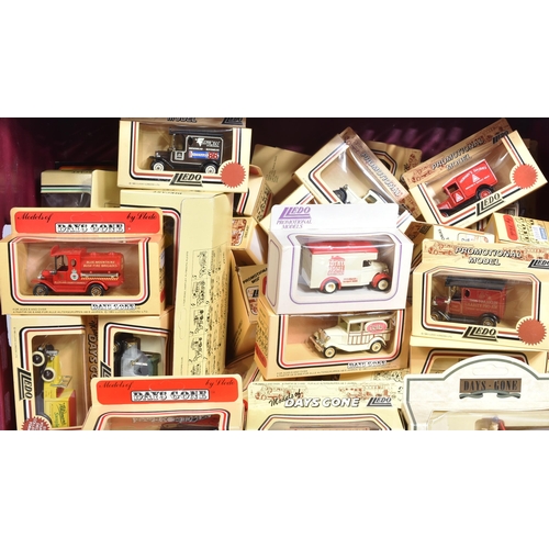 259 - Diecast - a collection of approximately x50 assorted Lledo Day Gone and other diecast model cars and... 