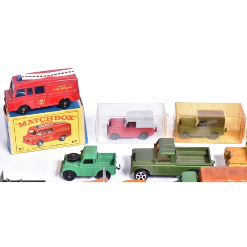 26 - Diecast - a collection of assorted small scale vintage diecast models to include; Moko Lesney No.12 ... 