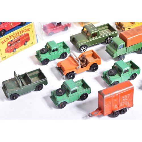 26 - Diecast - a collection of assorted small scale vintage diecast models to include; Moko Lesney No.12 ... 