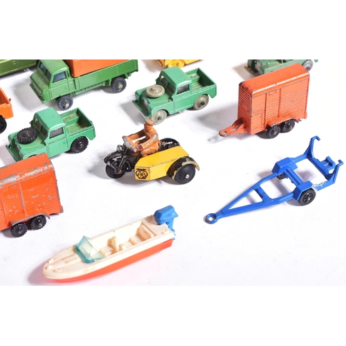 26 - Diecast - a collection of assorted small scale vintage diecast models to include; Moko Lesney No.12 ... 