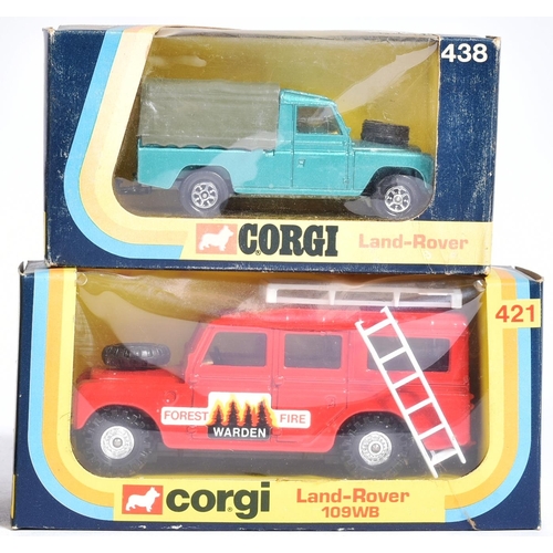 263 - Diecast - a collection of x6 vintage Corgi diecast models to include; Gift Set No. 45 Royal Canadian... 