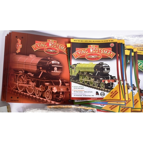 273 - Model Railway - a collection of Hachette Partworks 'The Flying Scotsman' locomotive magazine issues ... 