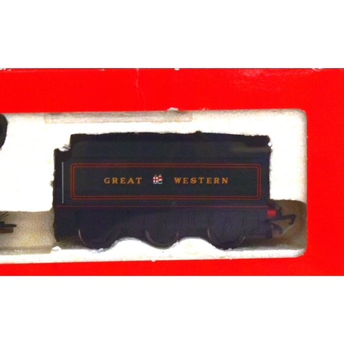 279 - Two vintage Hornby OO gauge model railway trainset locomotive engines, comprising of; No. R2119 King... 