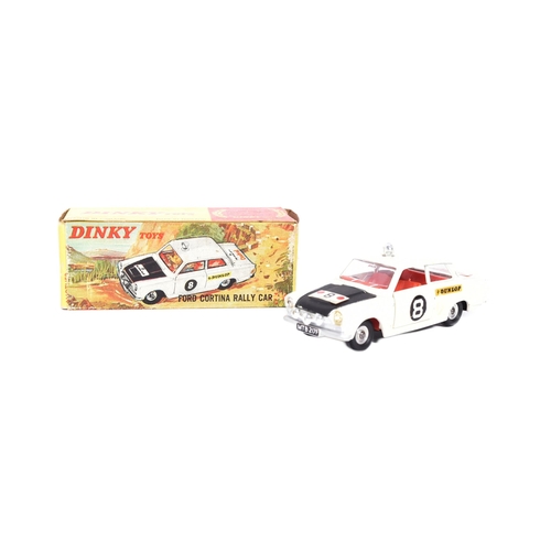 280 - Dinky Toys - No. 212 Ford Cortina Rally Car - an original vintage Dinky Toys made boxed diecast mode... 