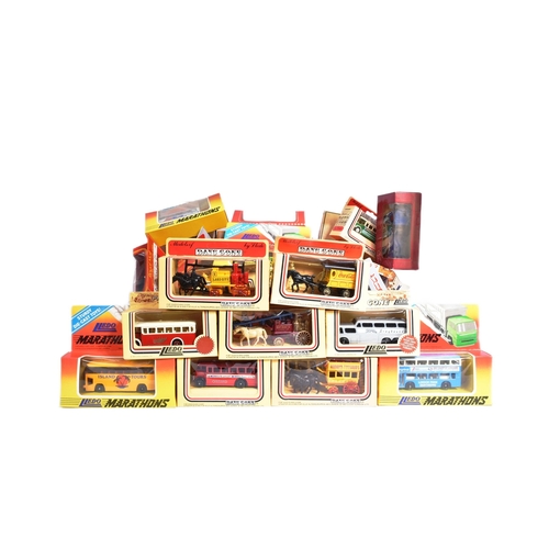 296 - Diecast - a collection of approximately x50 assorted Lledo Day Gone and other diecast model cars and... 