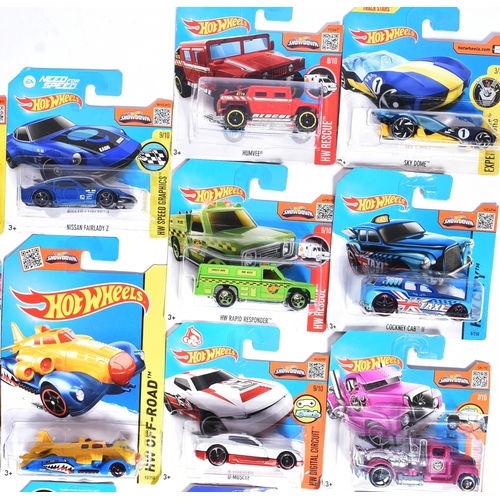 302 - Hot Wheels - Mattel - a collection of x20 assorted 2010s Mattel made HotWheels carded diecast models... 