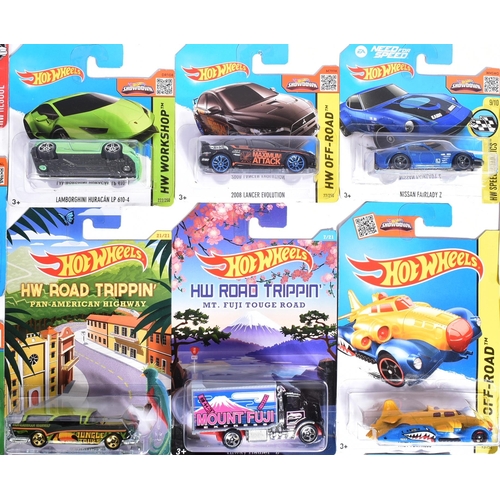 302 - Hot Wheels - Mattel - a collection of x20 assorted 2010s Mattel made HotWheels carded diecast models... 