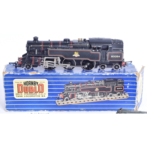 317 - A collection of x7 Hornby Dublo OO gauge model railway locomotives, to include: a boxed EDL18 standa... 