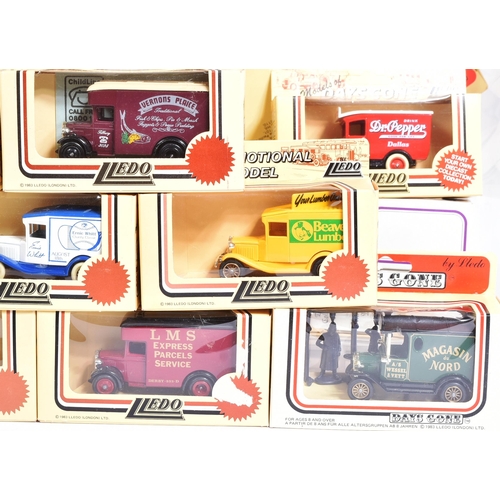 318 - Diecast - a collection of approximately x50 assorted Lledo Day Gone and other diecast model cars and... 