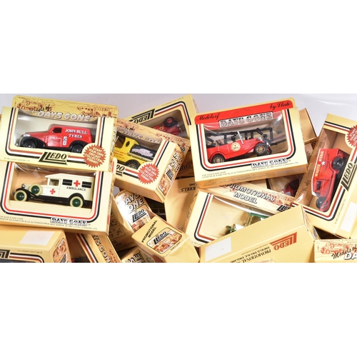 318 - Diecast - a collection of approximately x50 assorted Lledo Day Gone and other diecast model cars and... 