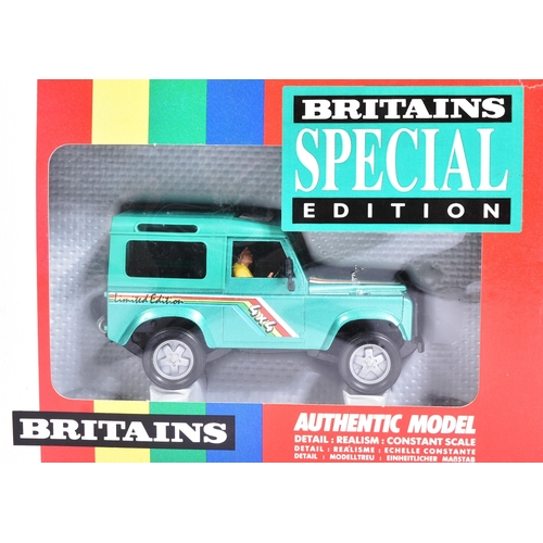 324 - Diecast - a collection of vintage Britains 1/32 scale diecast models comprising; 5946 4x4 Britain's ... 