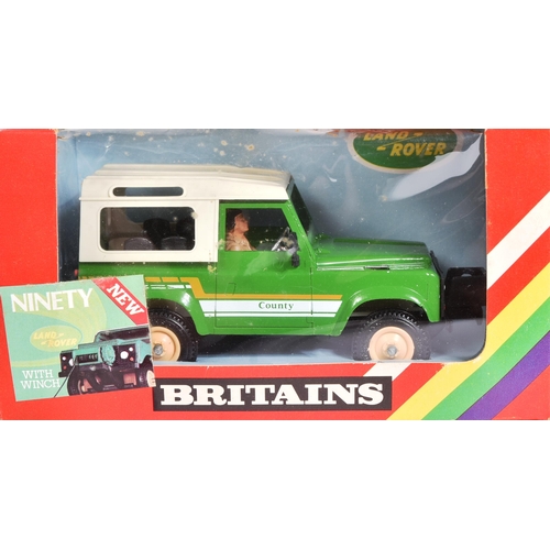 324 - Diecast - a collection of vintage Britains 1/32 scale diecast models comprising; 5946 4x4 Britain's ... 