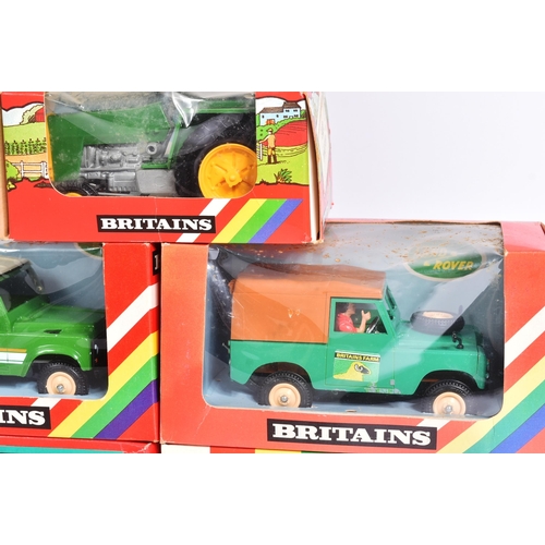 324 - Diecast - a collection of vintage Britains 1/32 scale diecast models comprising; 5946 4x4 Britain's ... 