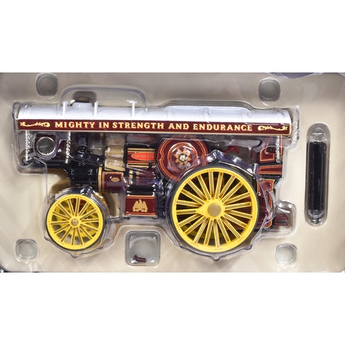 33 - Diecast - a collection of x4 original Corgi Vintage Glory diecast steam models comprising; Fowler Sh... 