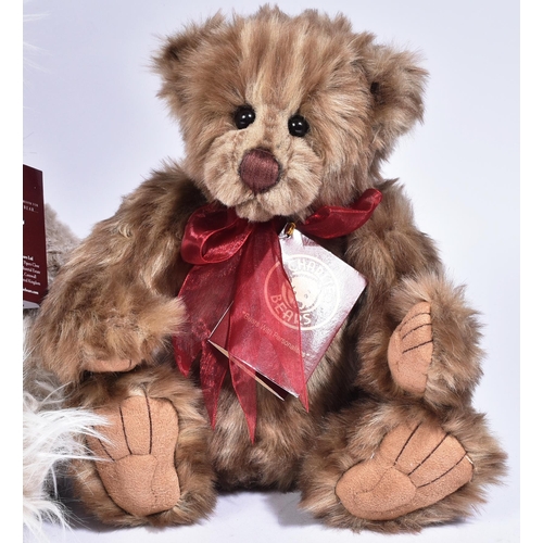 335 - Teddy Bears - a collection of x3 original Charlie Bear teddy bears comprising; CB12121A Magda, CB215... 