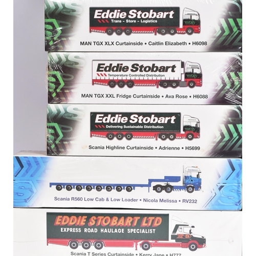 339 - Diecast - a collection of x15 assorted Atlas Edition Eddie Stobart boxed diecast haulage models to i... 