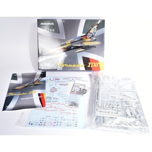 34 - Models - a collection of x3 Czech made ' Eduard ' 1/48 scale plastic model kits of aviation interest... 