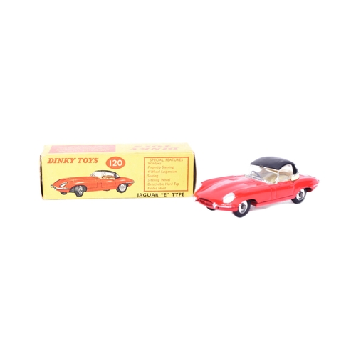 340 - Dinky Toys - No. 120 Jaguar E Type - an original vintage Dinky Toys made boxed diecast model No. 120... 