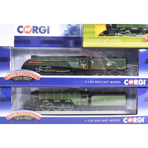 341 - Corgi Rail Legends - a collection of x8 Corgi ' Rail Legends ' 1/120 scale boxed diecast model railw... 