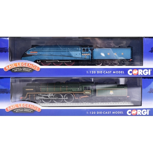 341 - Corgi Rail Legends - a collection of x8 Corgi ' Rail Legends ' 1/120 scale boxed diecast model railw... 