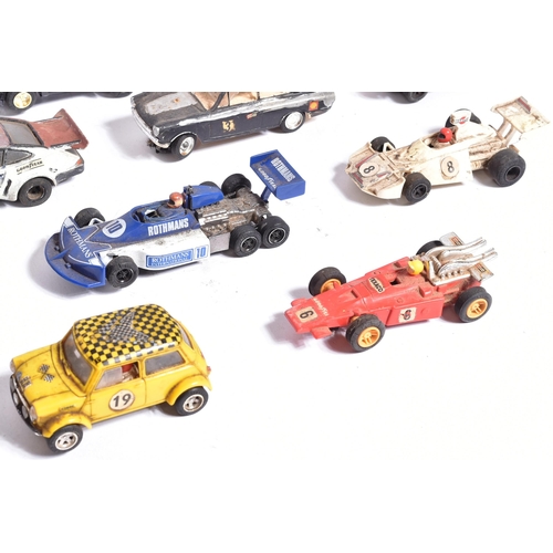 343 - Scalextric - a collection of x14 vintage Triang / Tri-ang Scalextric slot car racing cars to include... 