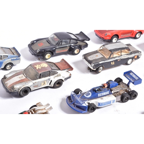 343 - Scalextric - a collection of x14 vintage Triang / Tri-ang Scalextric slot car racing cars to include... 