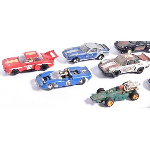 343 - Scalextric - a collection of x14 vintage Triang / Tri-ang Scalextric slot car racing cars to include... 