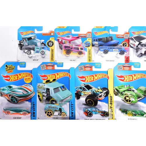 346 - Hot Wheels - Mattel - a collection of x25 assorted 2010s Mattel made HotWheels carded diecast models... 