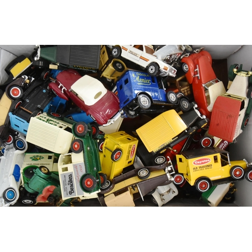 351 - Diecast - a large collection of assorted unboxed diecast models. Largely Matchbox Models of Yesterye... 