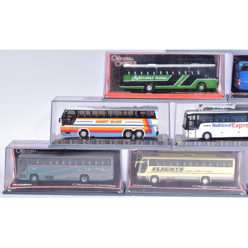 354 - Diecast - a collection of x10 Corgi Original Omnibus 1/76 scale boxed diecast model buses to include... 