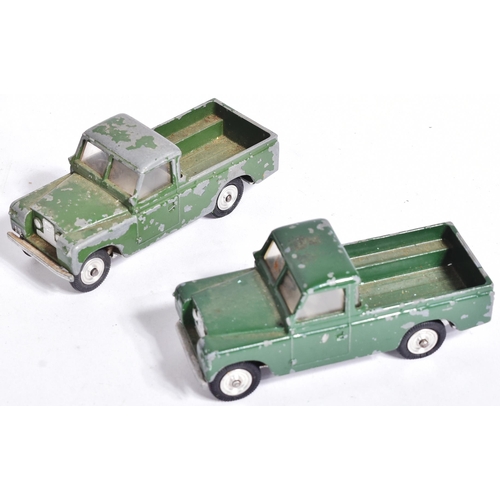 357 - Diecast - a collection of x6 vintage Triang / Tri-ang Spot-On 1/42 scale diecast models. All Land Ro... 