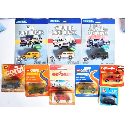 358 - Diecast - a collection of assorted boxed and carded diecast model cars. Examples to include; ERTL La... 