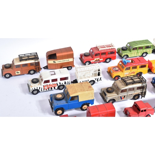 359 - Diecast - a collection of vintage Corgi made diecast models. Largely Land Rover interest to include;... 