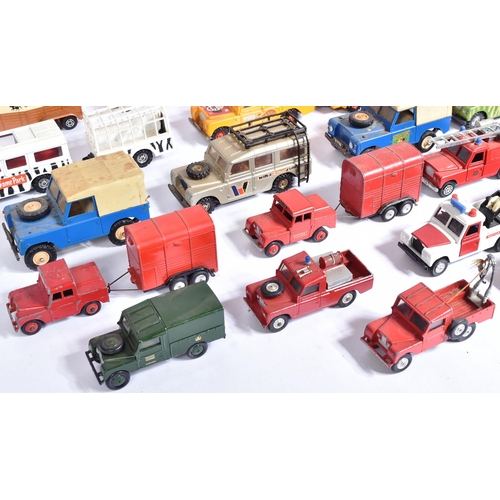 359 - Diecast - a collection of vintage Corgi made diecast models. Largely Land Rover interest to include;... 